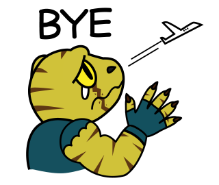 Raptor Cop Animated Stickers messages sticker-2