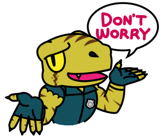 Raptor Cop Animated Stickers messages sticker-10