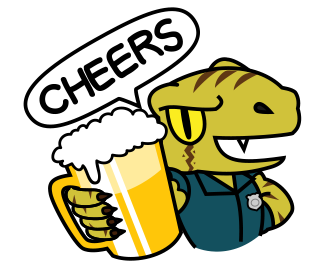 Raptor Cop Animated Stickers messages sticker-4