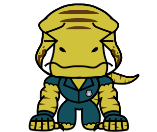 Raptor Cop Animated Stickers messages sticker-8