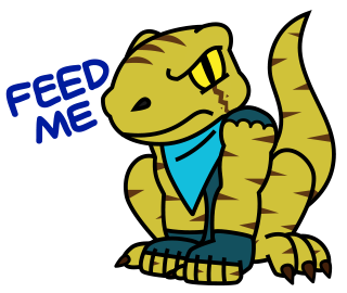 Raptor Cop Animated Stickers messages sticker-11