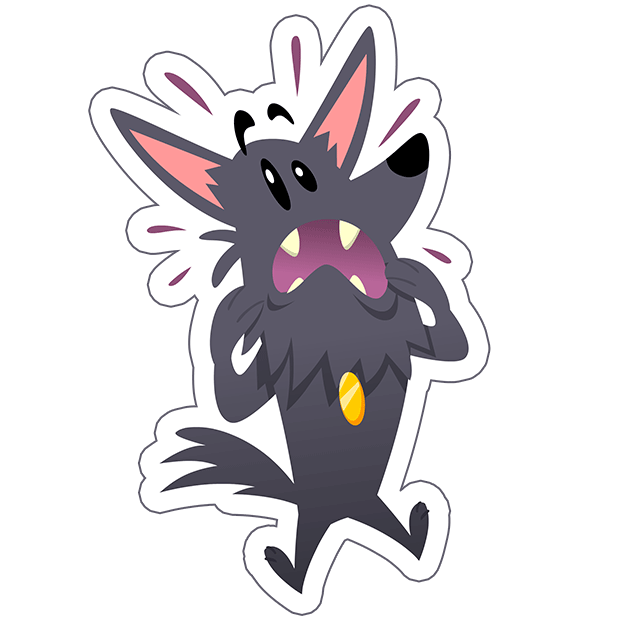 Cute Funny Dog Comic Stickers messages sticker-4
