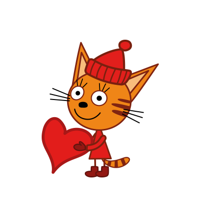 Kid-E-Cats: Winter messages sticker-8