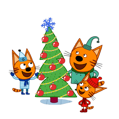 Kid-E-Cats: Winter messages sticker-11