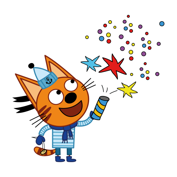 Kid-E-Cats: Christmas messages sticker-5
