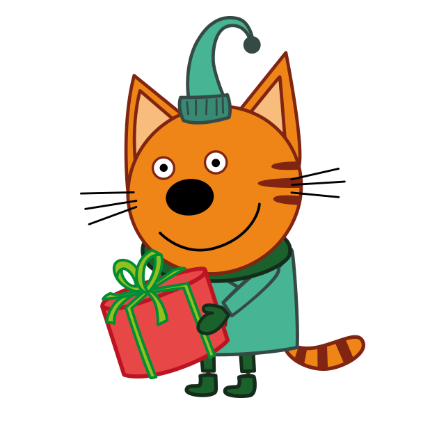 Kid-E-Cats: Christmas messages sticker-7