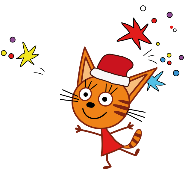 Kid-E-Cats: Christmas messages sticker-8