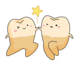 Baby Cute Tooth Stickers messages sticker-11