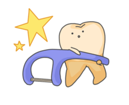 Baby Cute Tooth Stickers messages sticker-8