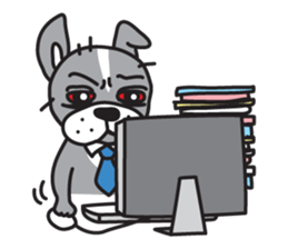 Your Cute Boston Terrier Dog Stickers messages sticker-9
