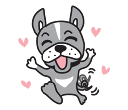 Your Cute Boston Terrier Dog Stickers messages sticker-4