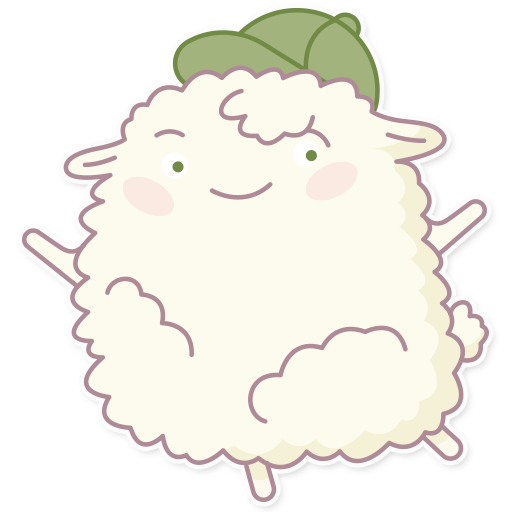 iMessage Sheep Stickers messages sticker-3