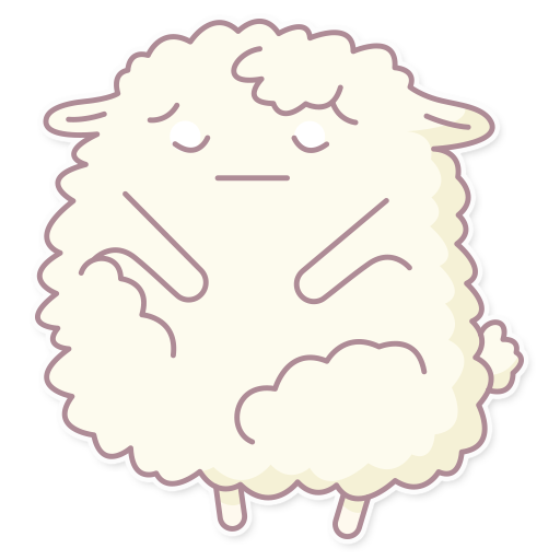 iMessage Sheep Stickers messages sticker-9