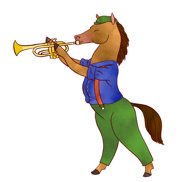 Jazzy Animal Musicians messages sticker-2
