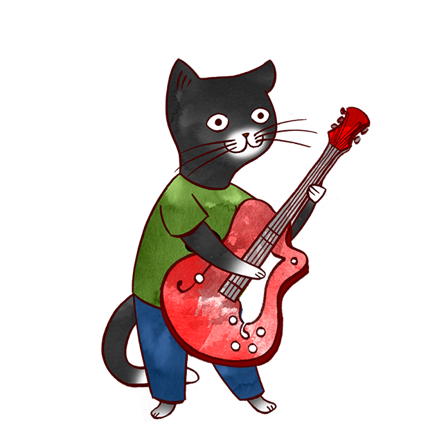 Jazzy Animal Musicians messages sticker-0