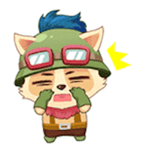 iBabe Teemo messages sticker-5