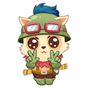 iBabe Teemo messages sticker-0