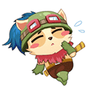 iBabe Teemo messages sticker-1