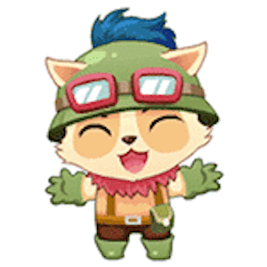 iBabe Teemo messages sticker-2