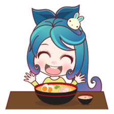 Mobile Girl Stickers messages sticker-3