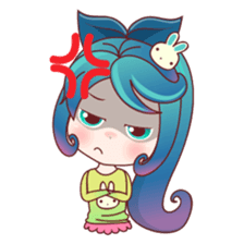 Mobile Girl Stickers messages sticker-10