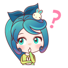 Mobile Girl Stickers messages sticker-5