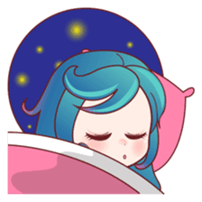 Mobile Girl Stickers messages sticker-9