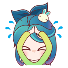 Mobile Girl Stickers messages sticker-11