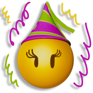 Happy New Year Emoji - Stickers messages sticker-9