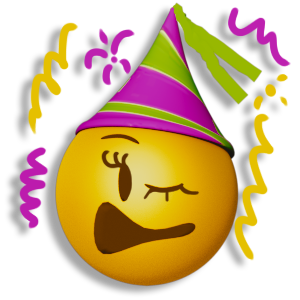 Happy New Year Emoji - Stickers messages sticker-4