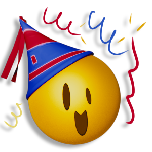 Happy New Year Emoji - Stickers messages sticker-8