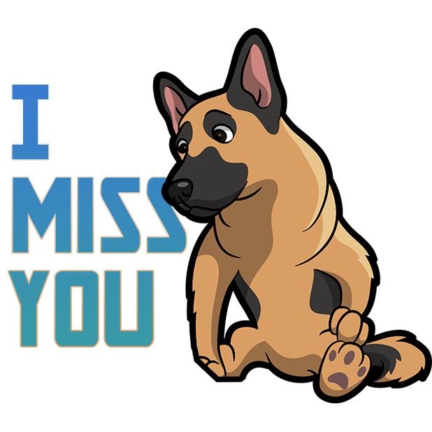 ShepherdMoji - German Shepherd Emoji & Stickers messages sticker-8