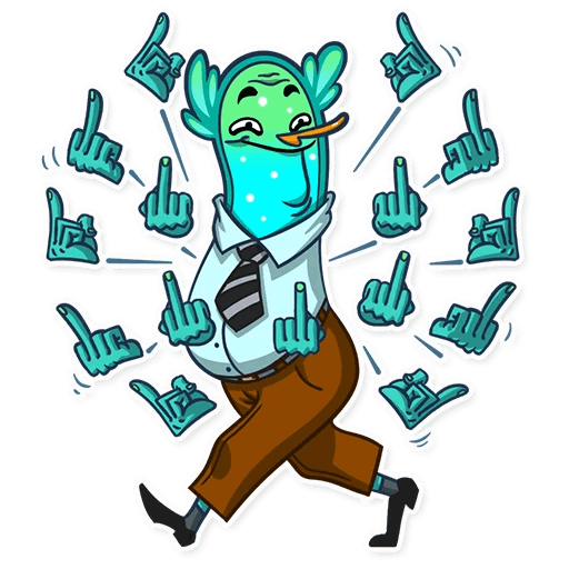 Office Clerk! Stickers messages sticker-3