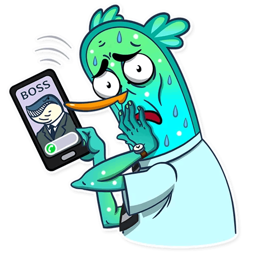 Office Clerk! Stickers messages sticker-8