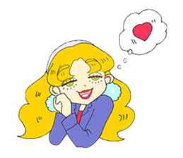 Two Adorable Teenage Girls Stickers messages sticker-0