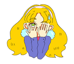 Two Adorable Teenage Girls Stickers messages sticker-10
