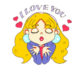 Two Adorable Teenage Girls Stickers messages sticker-4