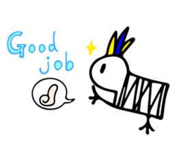 Lovely Rabbit And Parrot Stickers messages sticker-4