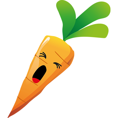 Fruit and vegetables fun faces from Kitchen Garden messages sticker-6