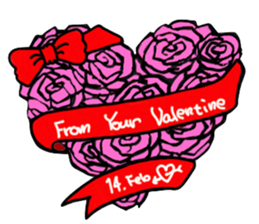 Valentine Day Cards Stickers Pack messages sticker-0