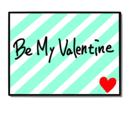 Valentine Day Cards Stickers Pack messages sticker-8