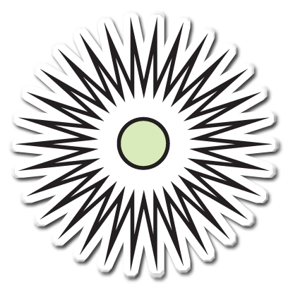 Floræ - Linnaeus' flower clock messages sticker-9