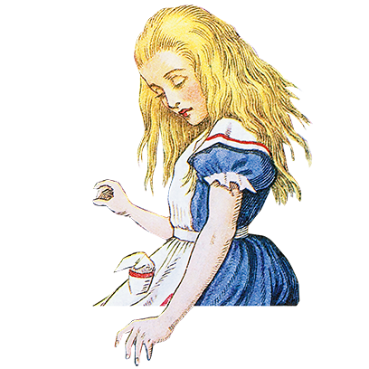Alice's Adventures in Wonderland Stickers messages sticker-2