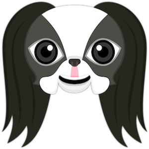 Japanese Chin Puppy Lover messages sticker-0