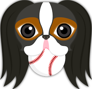 Tri Color Japanese Chin messages sticker-1