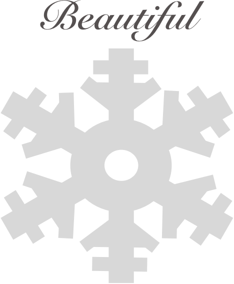 Winter snowflakes stickers messages sticker-9