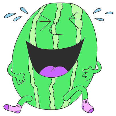 Watermelon Willy messages sticker-3