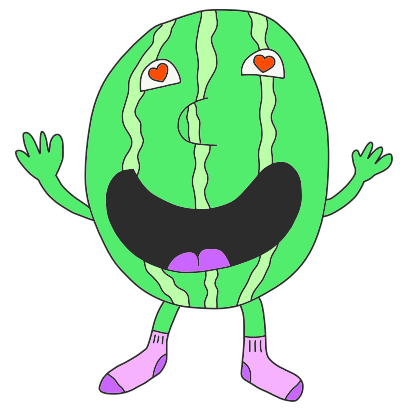 Watermelon Willy messages sticker-2