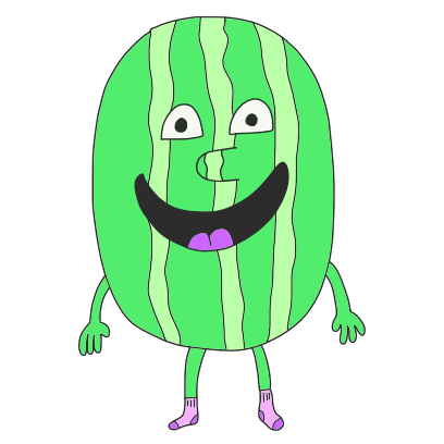 Watermelon Willy messages sticker-0