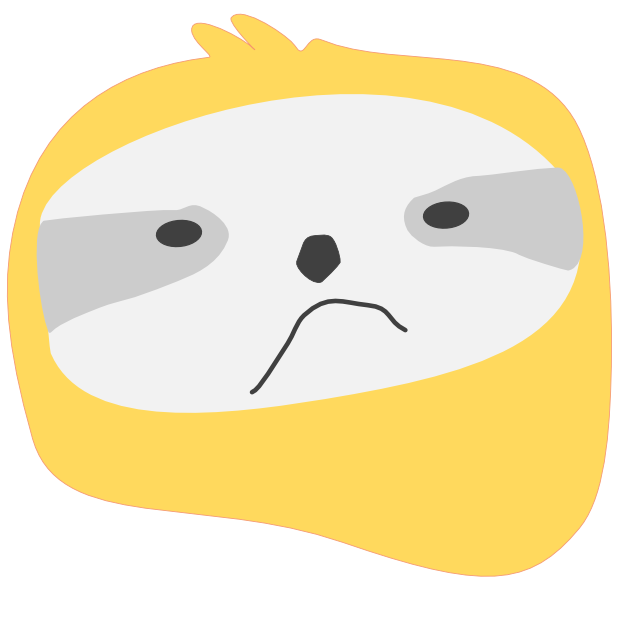 Mediocre Sloth messages sticker-7